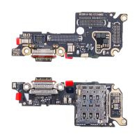 Шлейф для Xiaomi 14 (23127PN0CG) плата системный разъем/разъем SIM/микрофон