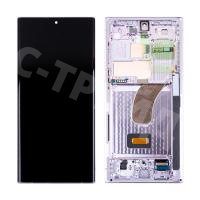 Дисплей для Samsung Galaxy S23 Ultra (S918B) модуль с рамкой Лавандовый - OR (SP)