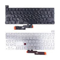 Клавиатура для ноутбука MacBook Pro 13" A2289 (2020, Г-образный Enter RU) Черный