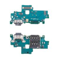 Шлейф для Samsung Galaxy A36 5G (A366B) плата системный разъем/разъем SIM/микрофон - Премиум