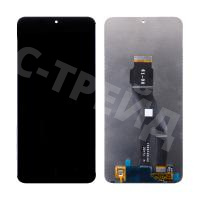 Дисплей для Huawei Honor X8a 4G/90 Lite (CRT-LX1/CRT-NX1) в сборе с тачскрином Черный - Оптима