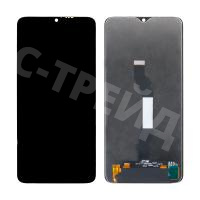 Дисплей для Xiaomi Redmi Note 8 Pro (M1906G7T/M1906G7G) в сборе с тачскрином Черный - Стандарт (COG)