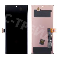 Дисплей для Google Pixel 6 Pro (GLUOG/G8VOU/GF5KQ) в сборе с тачскрином Черный - OR