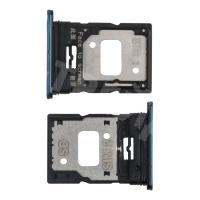 Держатель SIM для Xiaomi Mi 11 Lite/11 Lite 5G NE (M2101K9AG/2109119DG) Голубой