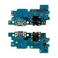 Шлейф для Samsung Galaxy A30 (A305F) плата системный разъем/разъем гарнитуры/микрофон - Премиум