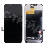 Дисплей для iPhone 13 (A2635) в сборе с тачскрином Черный - (FOG)