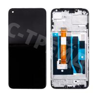 Дисплей для Realme 9 5G (RMX3474) модуль с рамкой Черный - OR