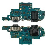 Шлейф для Samsung Galaxy A52/A52 5G/A52s 5G (A525F/A526B/A528B) плата системный разъем/разъем гарнитуры/микрофон - Премиум