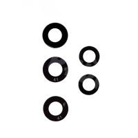 Стекло камеры для Samsung Galaxy A52/A52 5G/A52s 5G (A525F/A526B/A528B) (комплект 5 шт.) Черный