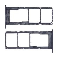 Держатель SIM для Samsung Galaxy A24 4G (A245F) Черный