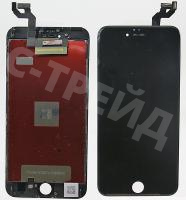 Дисплей для iPhone 6S Plus в сборе с тачскрином Черный - Оптима
