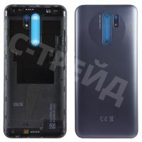 Задняя крышка для Xiaomi Redmi 9/9 Prime (M2204J19AG) Серый