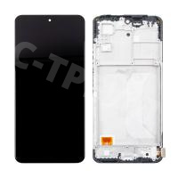 Дисплей для Xiaomi Poco X5 5G/Redmi Note 12 5G (22111317PG/22111317I) модуль с рамкой Черный - (OLED)