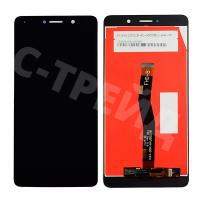 Дисплей для Huawei Honor 6X/GR5 2017 (BLN-L21) в сборе с тачскрином Черный - Оптима