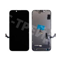 Дисплей для iPhone 16e (A3408/A3409/A3410/A3212) в сборе с тачскрином Черный - (Hard OLED, Full HD) (площадка под IC)