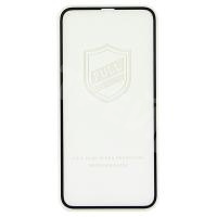 Защитное стекло "Тонкое" для iPhone X/Xs/11 Pro Черный (Полное покрытие 0,25 мм)