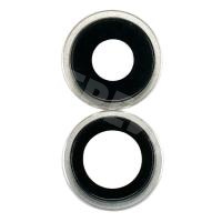 Стекло камеры для iPhone 11 (комплект 2 шт.) Белый