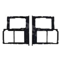 Держатель SIM для Samsung Galaxy A01 Core (A013F) Черный