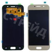 Дисплей для Samsung Galaxy A5 2017 (A520F) в сборе с тачскрином Золото - (OLED)