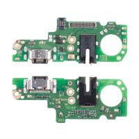 Шлейф для Tecno Pova 6 Pro 5G (LI9) плата на системный разъем/разъем гарнитуры/микрофон - Премиум