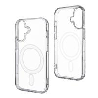 Чехол-накладка для iPhone 16 (Magsafe, прозрачный)