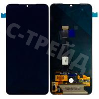 Дисплей для Xiaomi Mi 9 (M1902F1G) в сборе с тачскрином Черный - (OLED)
