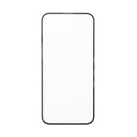 Защитное стекло "Стандарт" для iPhone 15 Черный (Полное покрытие)