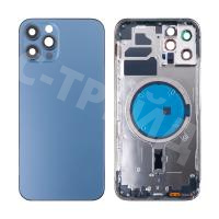 Корпус для iPhone 12 Pro (A2407) (1 Sim) Синий - Премиум