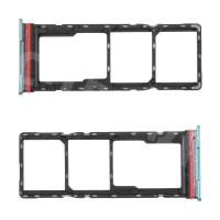 Держатель SIM для Tecno Spark 40C (KM4k) Голубой