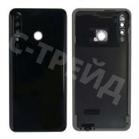 Задняя крышка для Huawei P30 Lite (MAR-LX1M) (24MP) Черный - Премиум