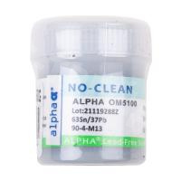 Паста паяльная Alpha OM-5100 (52 г, среднетемпературная 183°C)