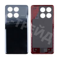 Задняя крышка для Xiaomi Poco X6 Pro 5G (2311DRK48G) Черный - Премиум