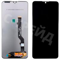 Дисплей для ZTE Blade A7s 2020 в сборе с тачскрином Черный - Оптима