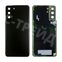 Задняя крышка для Samsung Galaxy S21+ (G996B) Черный - OR