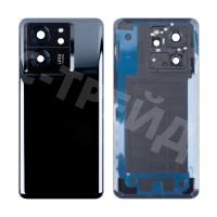 Задняя крышка для Xiaomi 13T/13T Pro (2306EPN60G/23078PND5G) Черный - Премиум