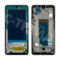 Рамка дисплея для Xiaomi Poco F4 (22021211RG) Черный (возможен дефект ЛКП)