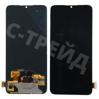 Дисплей для Xiaomi Mi 9 Lite/A3 Lite (M1904F3BG) в сборе с тачскрином Черный - (OLED)