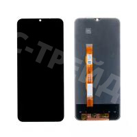 Дисплей для Vivo Y20 (V2027) в сборе с тачскрином Черный - Оптима