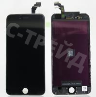 Дисплей для iPhone 6 Plus в сборе с тачскрином Черный - Оптима