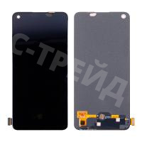 Дисплей для Realme 9 Pro+ (RMX3393/RMX3392) в сборе с тачскрином Черный - (OLED)