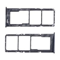 Держатель SIM для Samsung Galaxy A04s (A047F) Черный