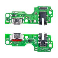 Шлейф для Infinix Hot 30 Play (X6835B) плата на системный разъем/разъем гарнитуры/микрофон