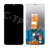 Дисплей для Realme C30s (RMX3690) в сборе с тачскрином Черный - Оптима