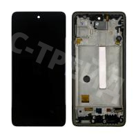 Дисплей для Samsung Galaxy A53 5G (A536B) модуль с рамкой Черный - OR Ref. (SP)