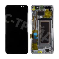 Дисплей для Samsung Galaxy S8 (G950F) модуль с рамкой Серебро - OR (SP)
