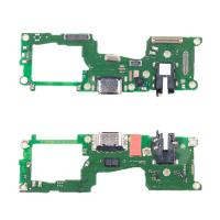 Шлейф для Realme 8 4G/8 Pro (RMX3085/RMX3081) плата на системный разъем/разъем гарнитуры/микрофон - Премиум