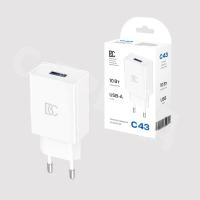 Сетевое зарядное устройство USB BC C43 (10W) Белый