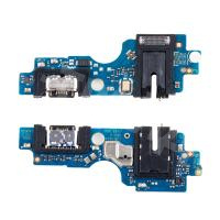 Шлейф для Infinix Smart 9/9 HD (X6532/X6532C) плата на системный разъем/разъем гарнитуры/микрофон - Премиум