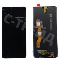 Дисплей для OPPO F7 (CPH1819) в сборе с тачскрином Черный - Оптима