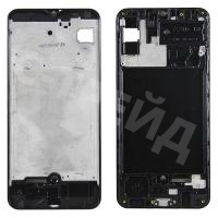 Рамка дисплея для Samsung Galaxy A30s (A307F) Черный (возможен дефект ЛКП)